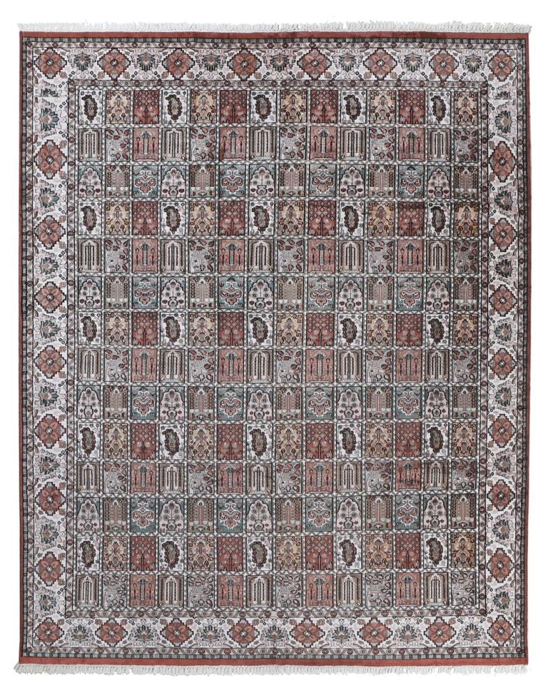 Tapis indien Agra Viskose 299x239 299x239, Tapis persan Noué à la main