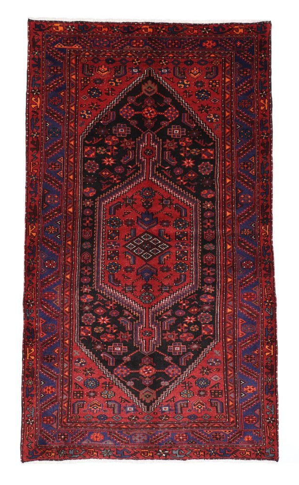Tappeto persiano Khamseh 239x139 239x139, Tappeto persiano Annodato a mano