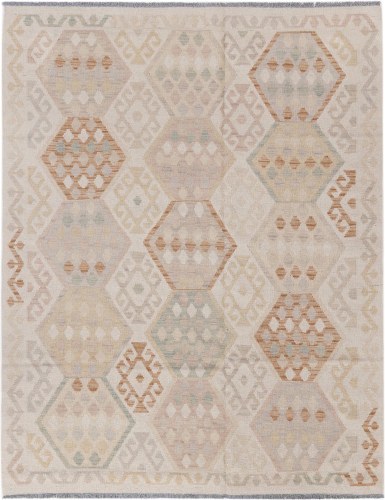 Tapete afegão Kilim Afegão 199x155 199x155, Tapete persa Tecido à mão