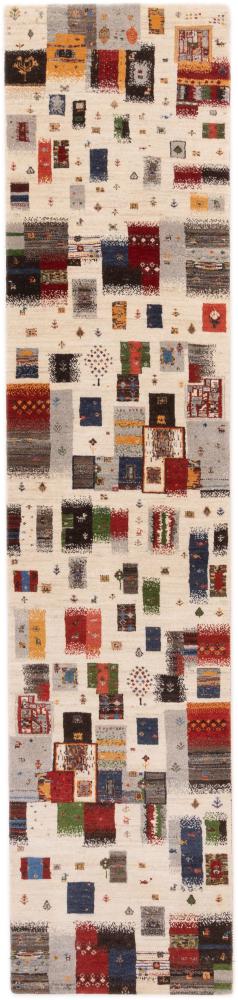 Indo rug Gabbeh Loribaft 339x77 339x77, Persian Rug Knotted by hand