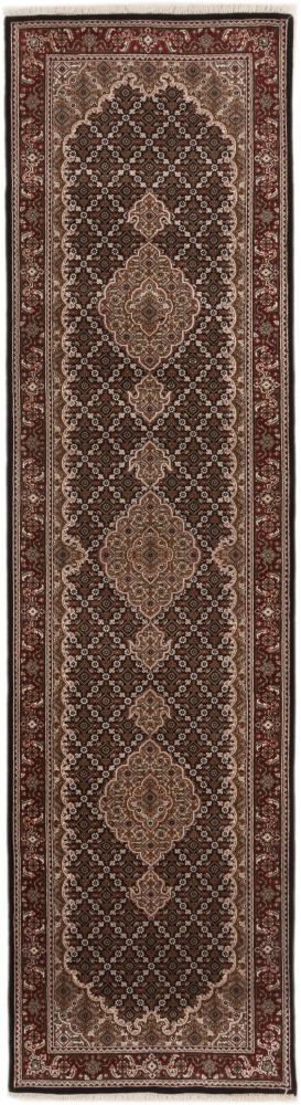 Tapis indien Indo Tabriz 313x85 313x85, Tapis persan Noué à la main