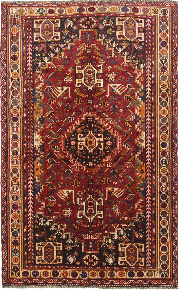 Persisk tæppe Ghashghai 263x165 263x165, Persisk tæppe Knyttet i hånden