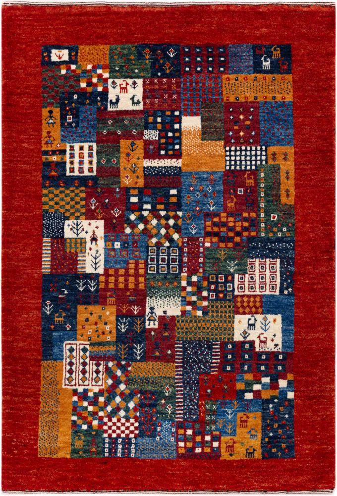 Persian rug Persian Gabbeh Loribaft Atelier 118x83 118x83, Persian rug Hand-knotted