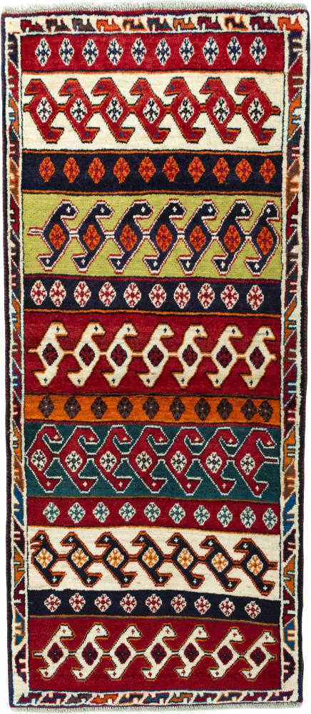 Tapis persan Persian Gabbeh Ancien 192x88 192x88, Tapis persan Noué à la main