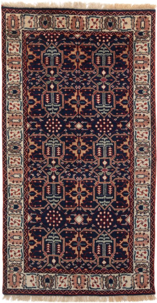 Tappeto indiano Indo Keshan 198x105 198x105, Tappeto persiano Annodato a mano