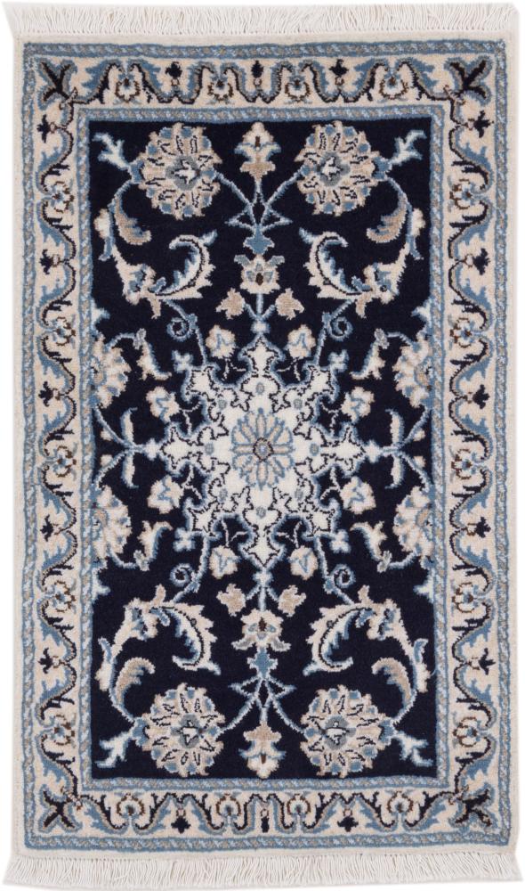Tapis persan Naïn 91x61 91x61, Tapis persan Noué à la main
