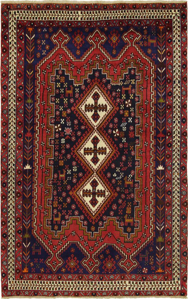 Persisk matta Sirjan 249x160 249x160, Persisk matta Knuten för hand