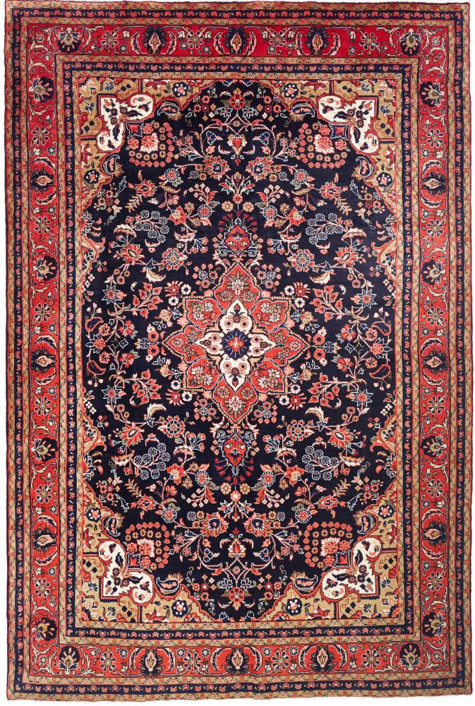 Persian Rug Hamadan 335x221 335x221, Persian Rug Knotted by hand