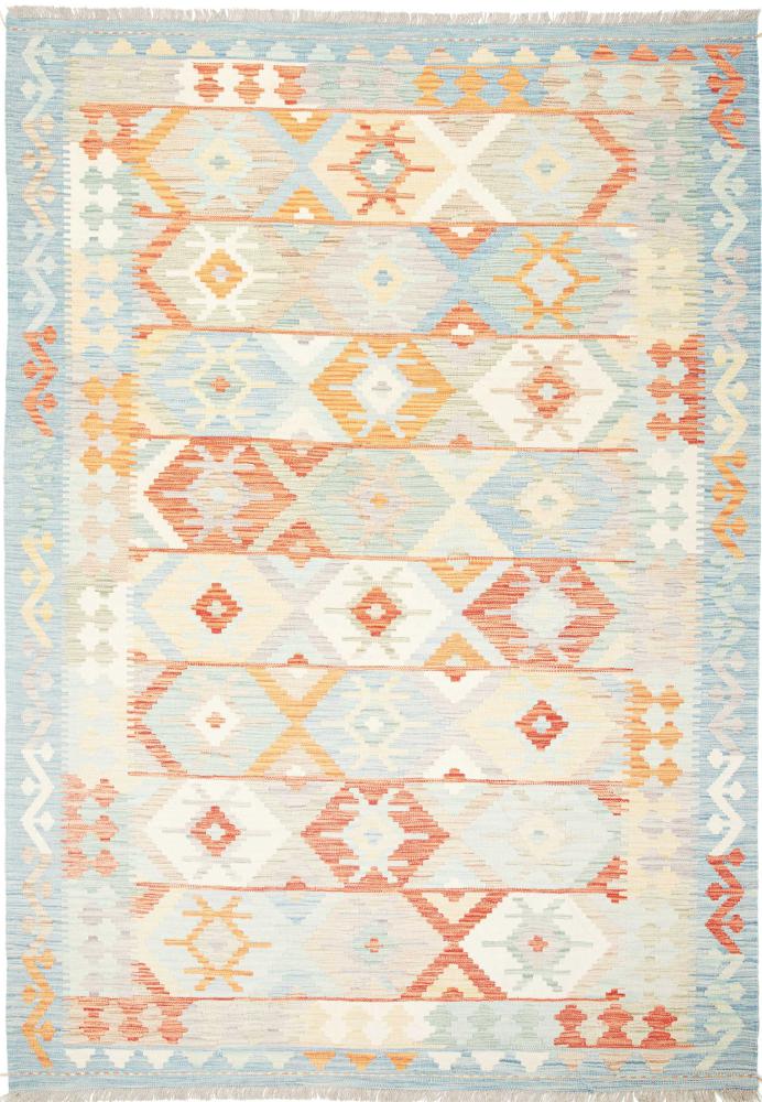 Afghansk teppe Kelim  Afghan 8'1"x5'7" 8'1"x5'7", Persisk teppe Handwoven 