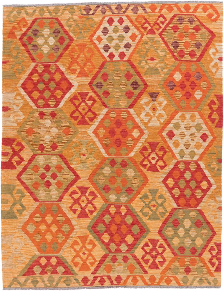 Afghanischer Teppich Kelim Afghan Heritage 6'5"x5'1" 6'5"x5'1", Perserteppich Handgewebt