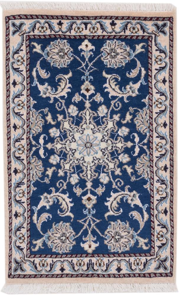 Tapis persan Naïn 91x59 91x59, Tapis persan Noué à la main