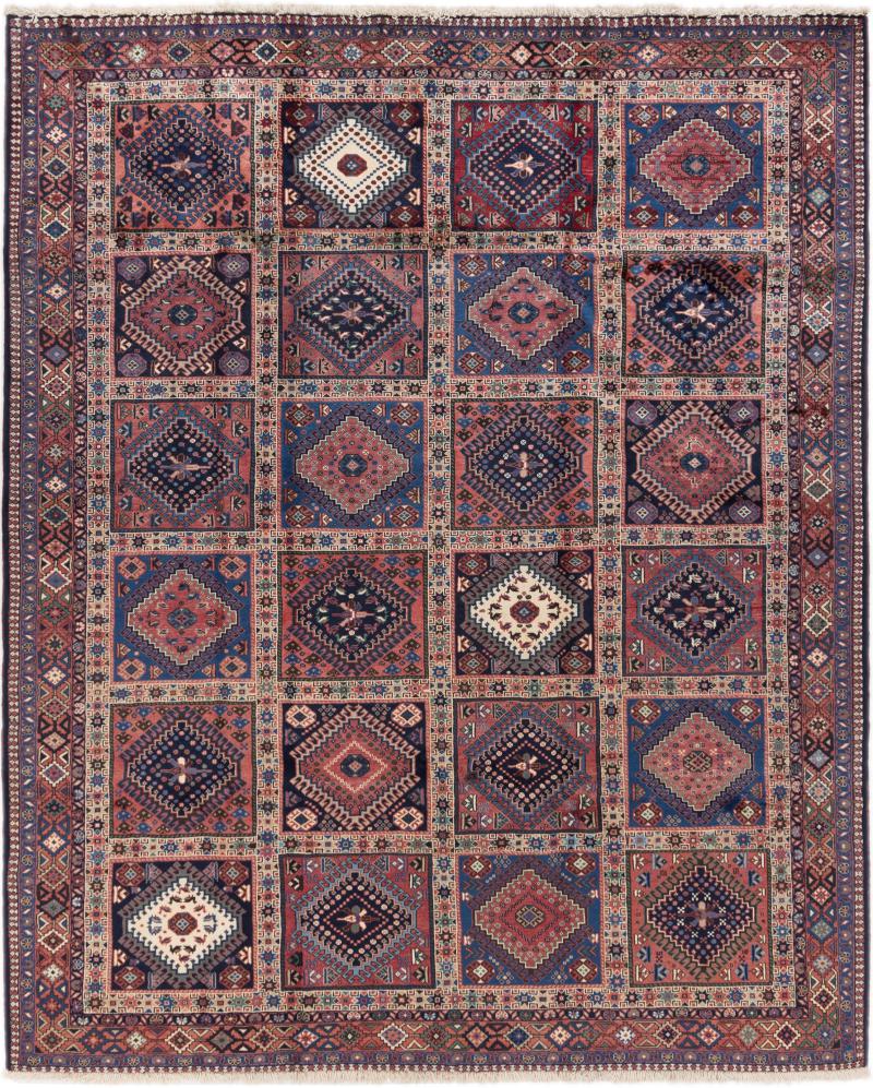Perserteppich Yalameh 8'1"x6'7" 8'1"x6'7", Perserteppich Handgeknüpft