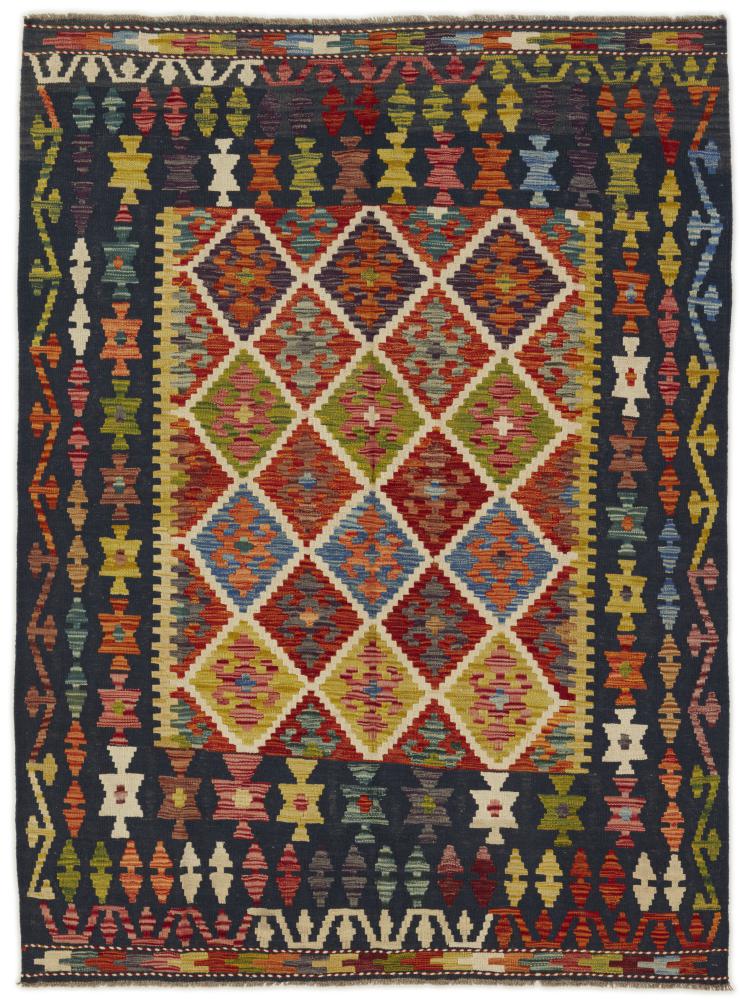 Tapete afegão Kilim Afegão 202x149 202x149, Tapete persa Tecido à mão