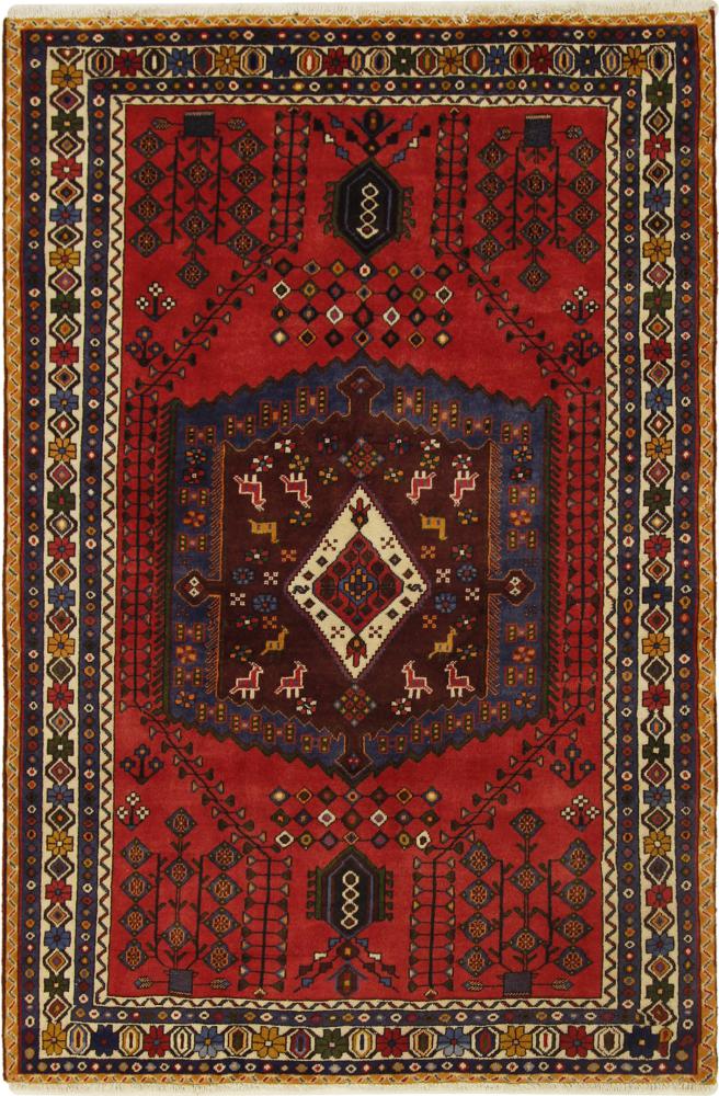 Persisk matta Sirjan 220x148 220x148, Persisk matta Knuten för hand