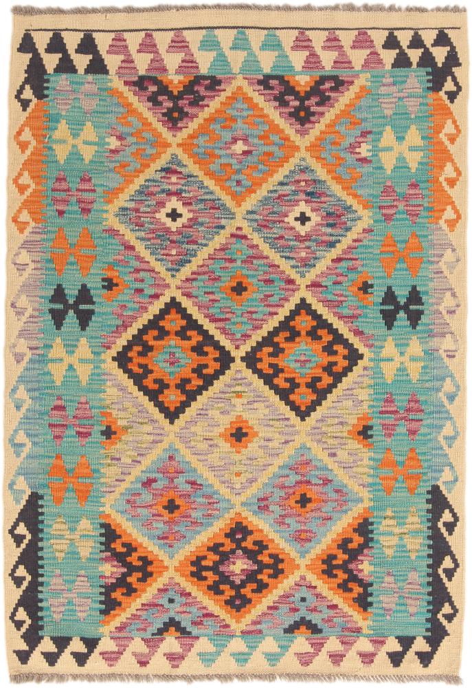 Afgán szőnyeg Kilim Afgán 138x96 138x96, Perzsa szőnyeg szőttesek