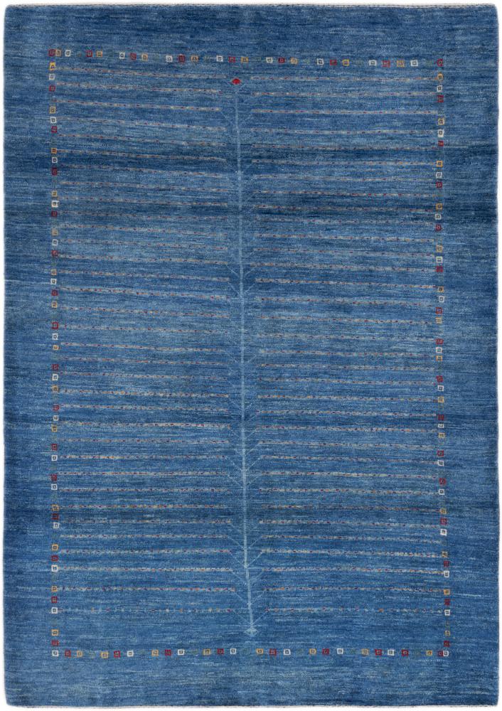 Persian Rug Persian Gabbeh Kashkuli 7'7"x5'4" 7'7"x5'4", Persian Rug Knotted by hand