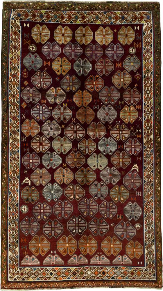 Persian Rug Persian Gabbeh Ghashghai 287x161 287x161, Persian Rug Knotted by hand