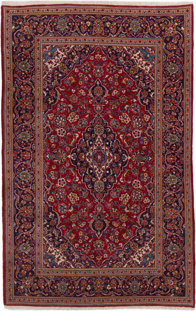 Tapis persan Kashan 320x202 320x202, Tapis persan Noué à la main