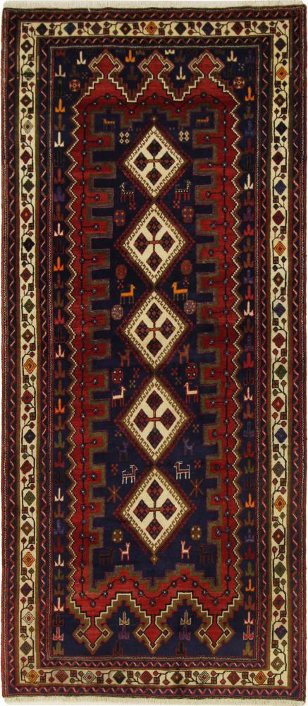 Persisk matta Sirjan 259x116 259x116, Persisk matta Knuten för hand