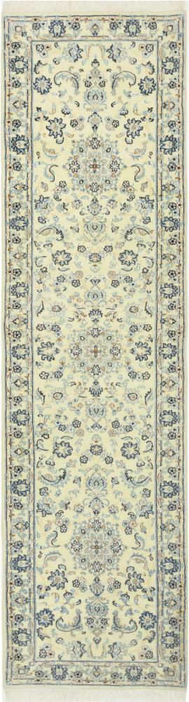 Persisk tæppe Nain 9La 296x79 296x79, Persisk tæppe Knyttet i hånden