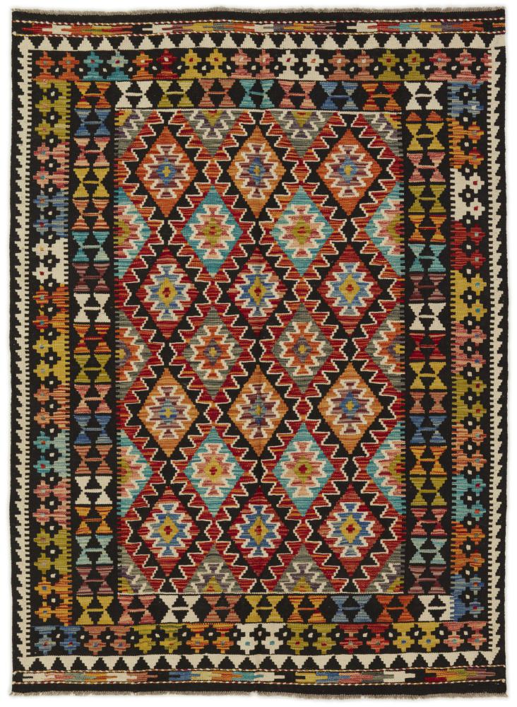 Tapete afegão Kilim Afegão 204x148 204x148, Tapete persa Tecido à mão