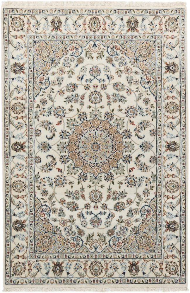 Indo rug Indo Nain 6'2"x4'0" 6'2"x4'0", Persian Rug Knotted by hand