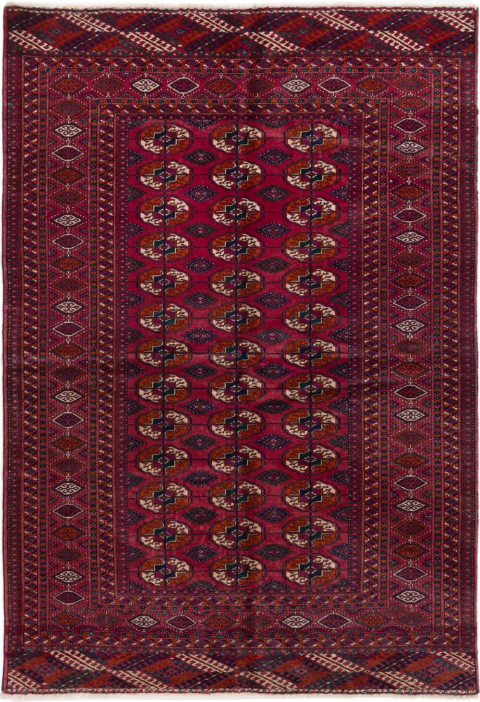 Persian Rug Turkaman Old 187x128 187x128, Persian Rug Knotted by hand