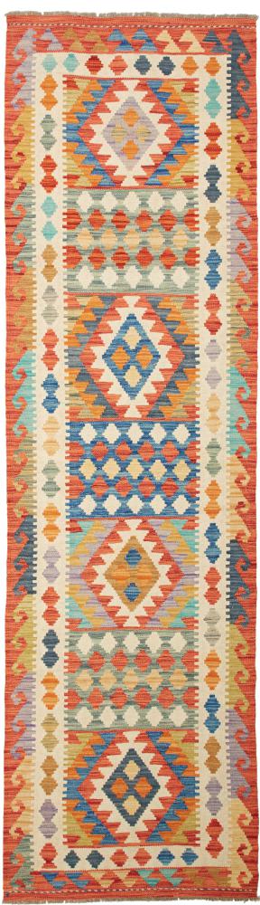 Alfombra afgana Kilim Afghan 298x82 298x82, Alfombra persa Tejido a mano