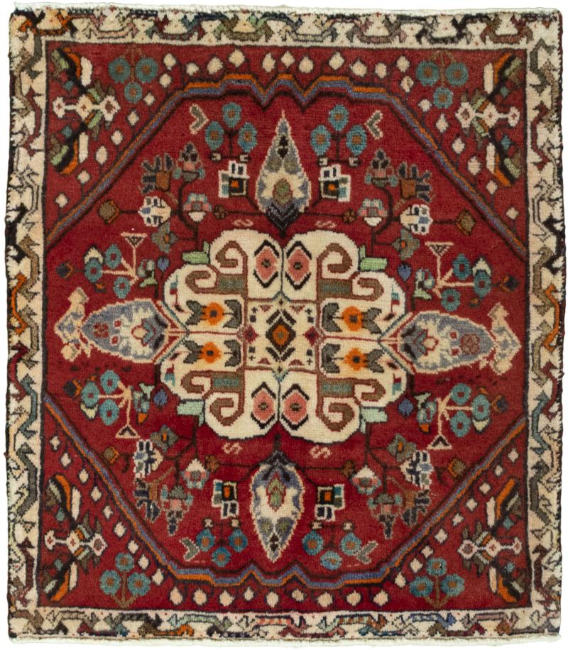 Tappeto persiano Shiraz 67x58 67x58, Tappeto persiano Annodato a mano