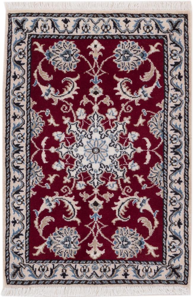 Tapis persan Naïn 91x61 91x61, Tapis persan Noué à la main