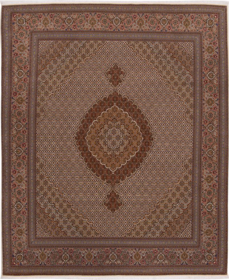 Tapis persan Tabriz 50Raj 301x248 301x248, Tapis persan Noué à la main