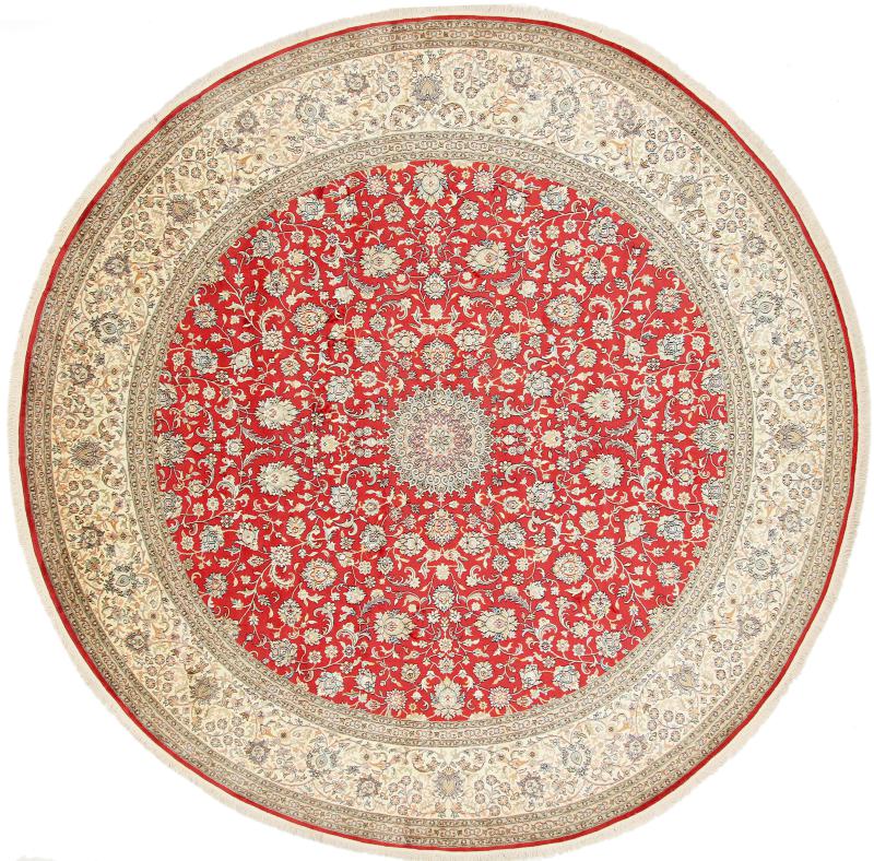 Tappeto indiano Cachemire di Seta 320x320 320x320, Tappeto persiano Annodato a mano
