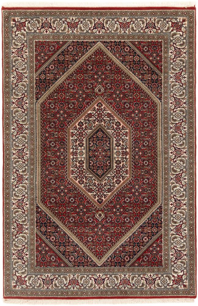 Tapis indien Indo Bidjar 185x121 185x121, Tapis persan Noué à la main