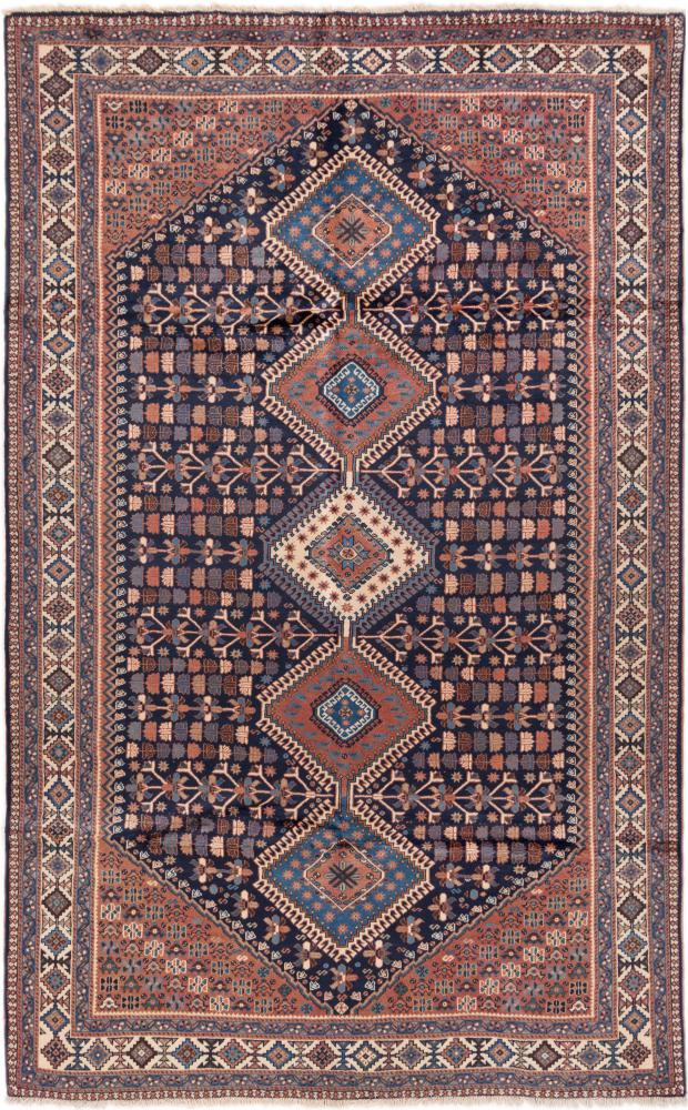 Perserteppich Yalameh 8'1"x5'1" 8'1"x5'1", Perserteppich Handgeknüpft