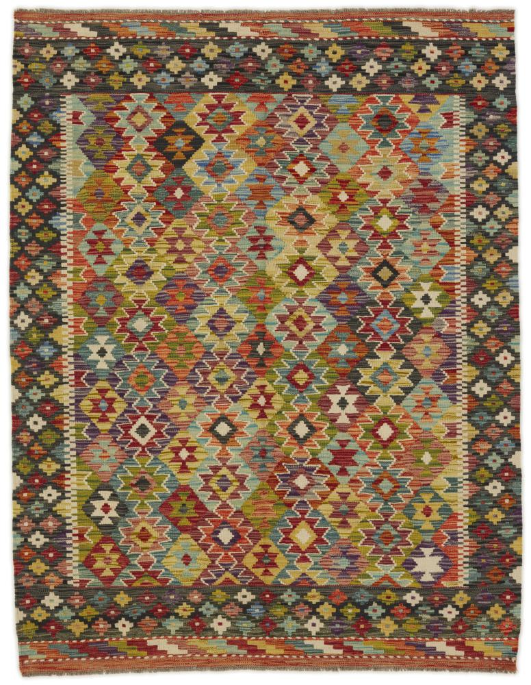 Tapete afegão Kilim Afegão 192x152 192x152, Tapete persa Tecido à mão