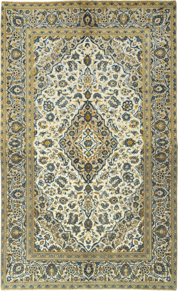 Alfombra persa Keshan 311x193 311x193, Alfombra persa Anudado a mano