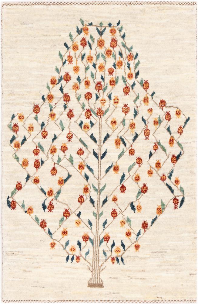 Tapete persa Persa Gabbeh Kashkuli Banafsheh 115x76 115x76, Tapete persa Atado à mão