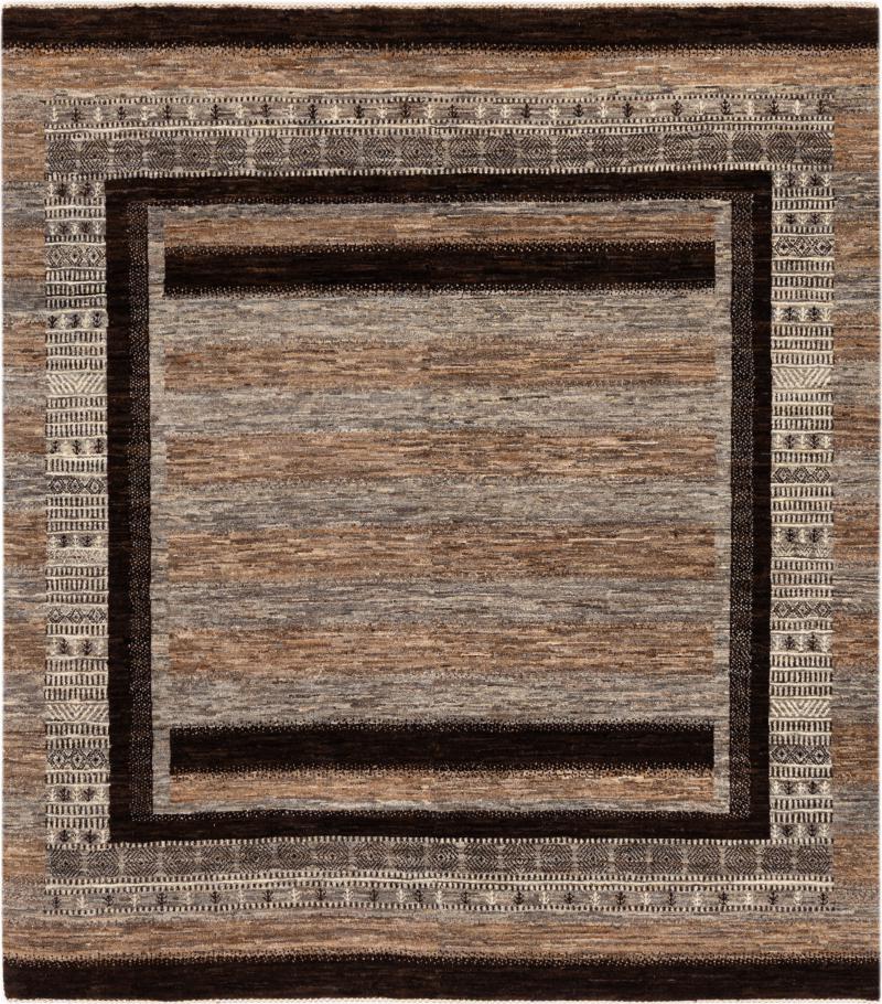 Perserteppich Perser Gabbeh Loribaft Essence 211x185 211x185, Perserteppich Handgeknüpft