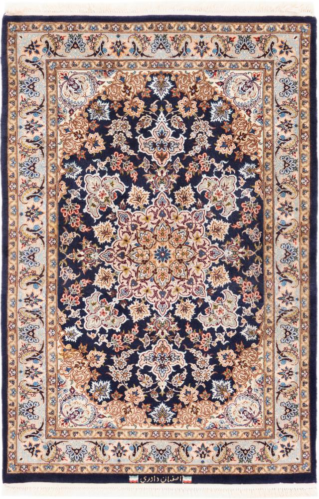 Tappeto persiano Isfahan di Setankette 125x82 125x82, Tappeto persiano Annodato a mano