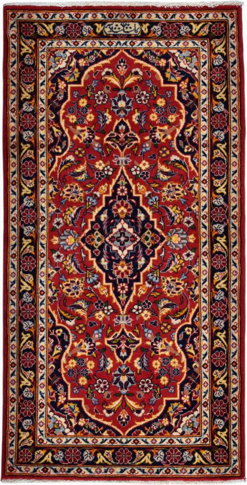 Tapis persan Keshan 136x69 136x69, Tapis persan Noué à la main
