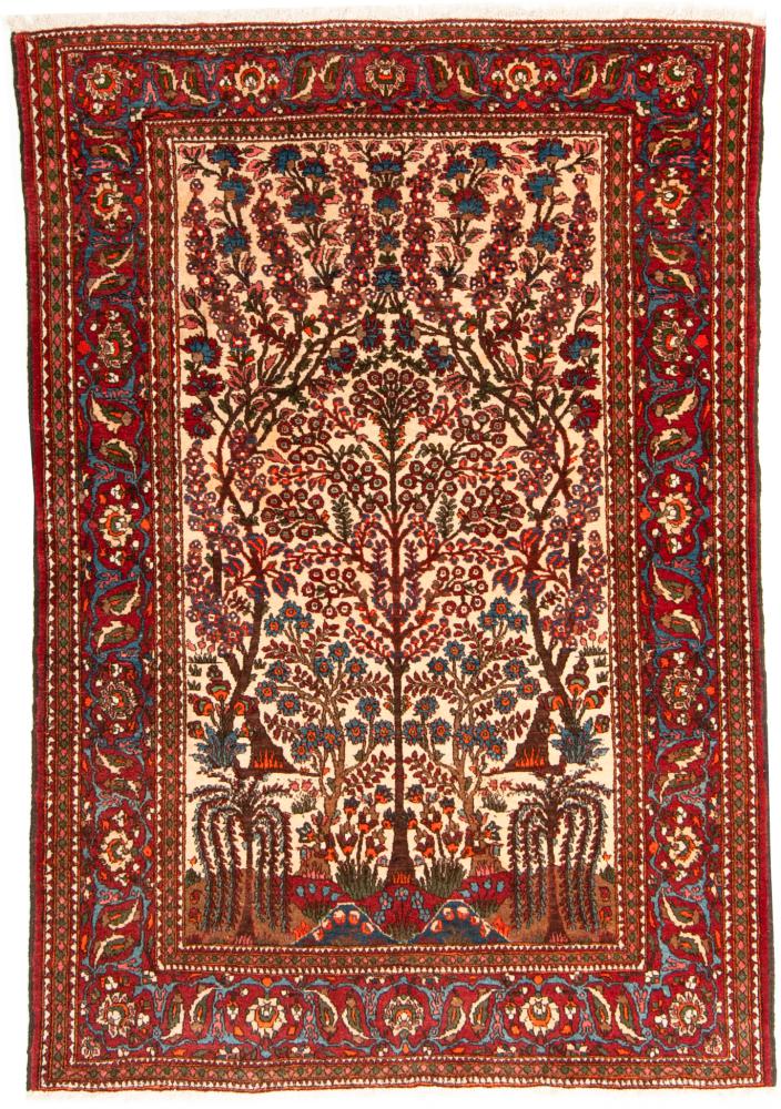 Tappeto persiano Afschar 198x134 198x134, Tappeto persiano Annodato a mano