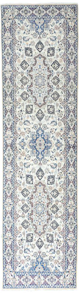 Tappeto persiano Nain 9La 396x104 396x104, Tappeto persiano Annodato a mano