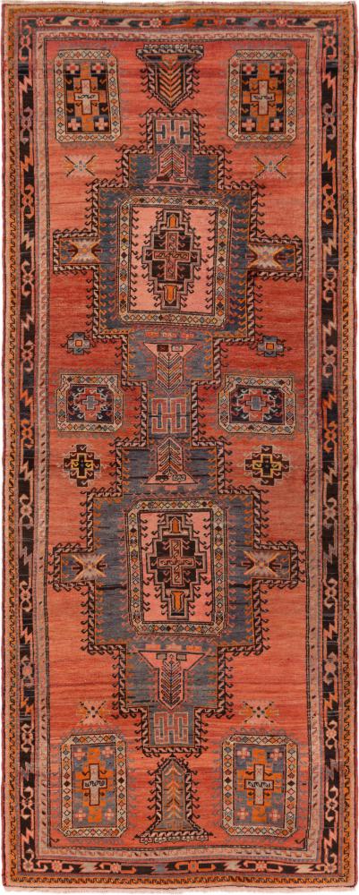 Tappeto persiano Azerbaijan Antico 296x118 296x118, Tappeto persiano Annodato a mano