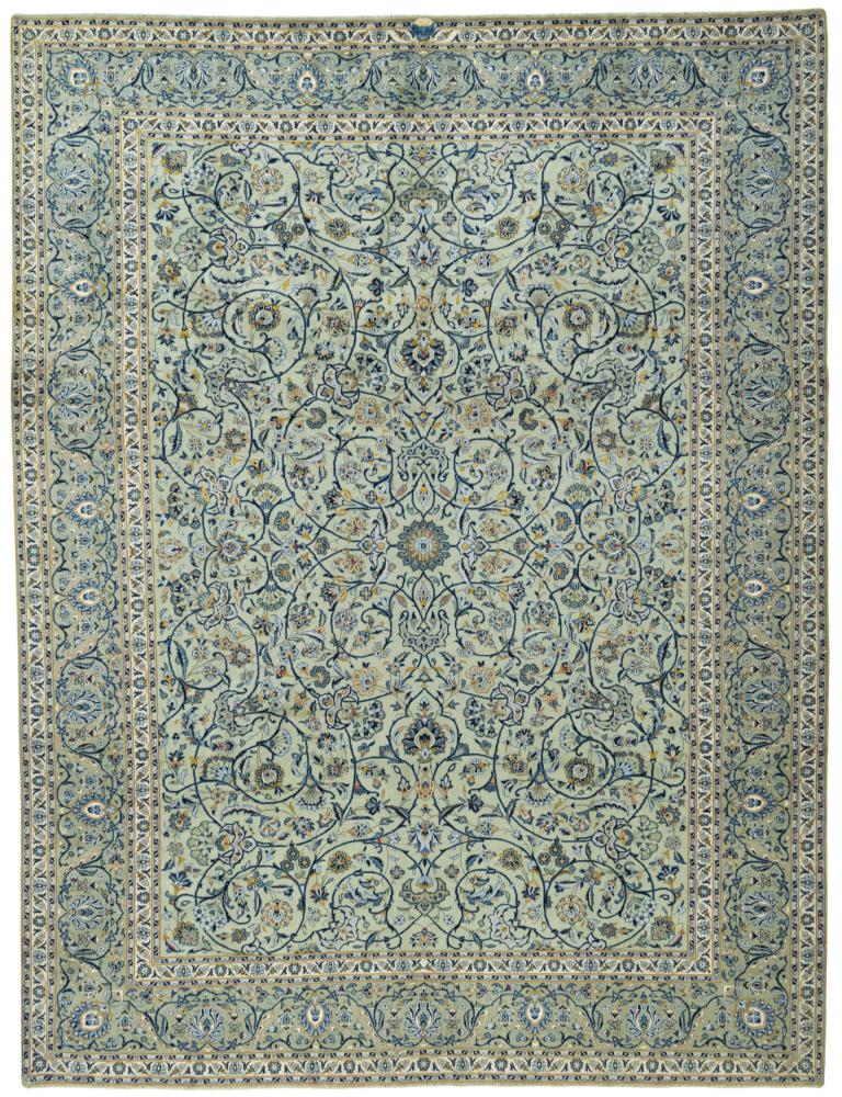 Alfombra persa Keshan 421x322 421x322, Alfombra persa Anudado a mano