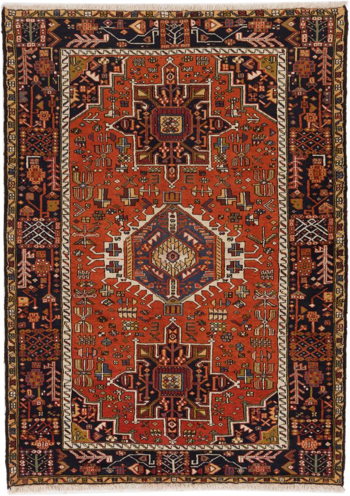 Persian Rug Hamadan 207x153 207x153, Persian Rug Knotted by hand