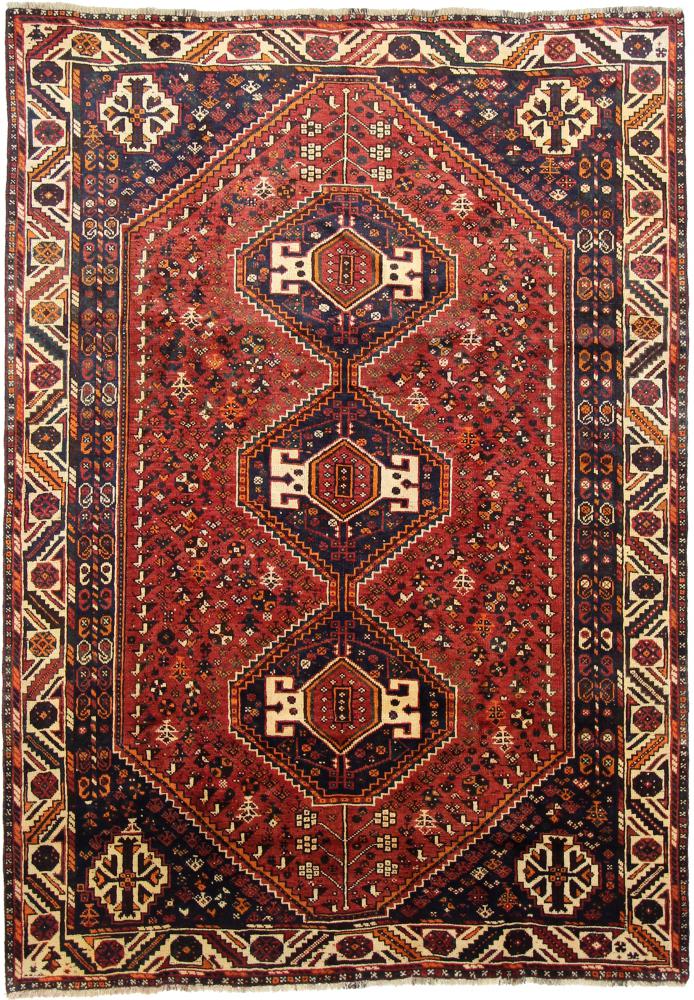 Tapete persa Ghashghai 291x205 291x205, Tapete persa Atado à mão