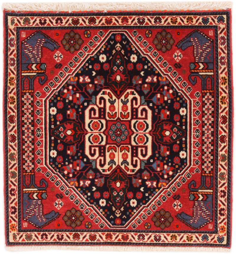 Persian Rug Abadeh 65x60 65x60, Persian Rug Knotted by hand
