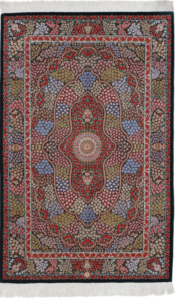 Perzsa szőnyeg Ghom Selyem 159x102 159x102, Perzsa szőnyeg Kézzel csomózva