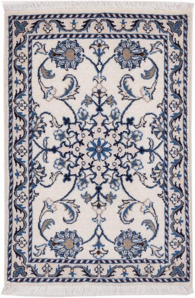 Tapis persan Naïn 91x59 91x59, Tapis persan Noué à la main