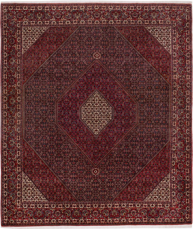 Persian Rug Bidjar 297x254 297x254, Persian Rug Knotted by hand